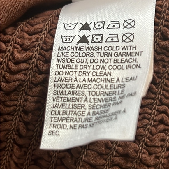 NWT Lucky Brand Lucky Brand Women's Button Front Matchback Top size 2X - Picture 11 of 11